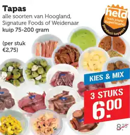 Coop Tapas aanbieding