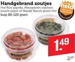 Coop Handgebrand zoutjes aanbieding