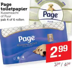 Coop Page toiletpapier aanbieding