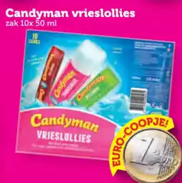 Coop Candyman vrieslollies aanbieding