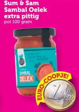 Coop Sum & Sam Sambal Oelek extra pittig aanbieding