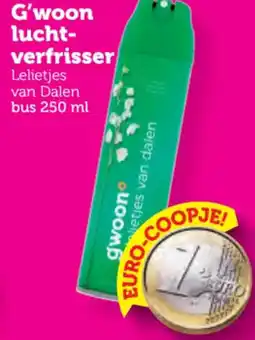 Coop G'woon luchtverfrisser aanbieding