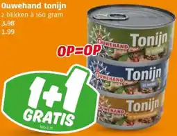 Poiesz Ouwehand tonijn aanbieding