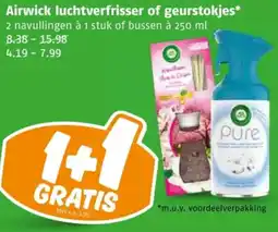 Poiesz Airwick luchtverfrisser of geurstokjes aanbieding