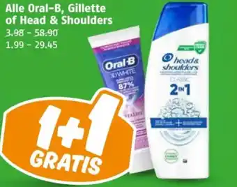 Poiesz Alle Oral-B, Gillette of Head & Shoulders aanbieding