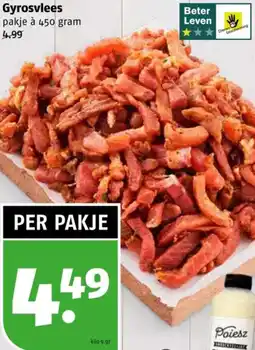 Poiesz Gyrosvlees aanbieding