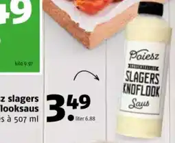 Poiesz Poiesz slagers knoflooksaus aanbieding