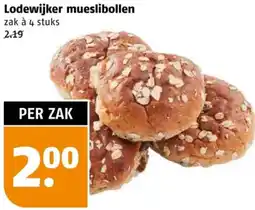 Poiesz Lodewijker mueslibollen aanbieding