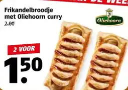Poiesz Frikandelbroodje met Oliehoorn curry aanbieding