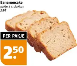 Poiesz Bananencake aanbieding