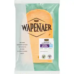 Jumbo Wapenaer Goudse Kaas Extra Belegen 35+ Plakken ca. 175 g aanbieding
