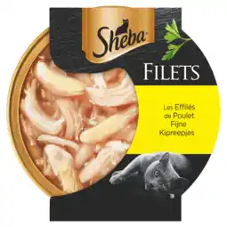Dirk Sheba Kattenvoer filets fijne kipreepjes aanbieding