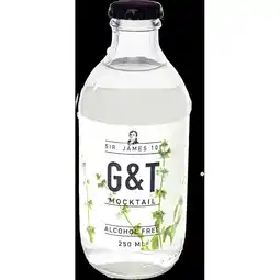 Jumbo Sir. James 101 G&T Mocktail Alcoholvrij 250ML aanbieding