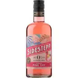 Jumbo Sidestepp London Pink Dry Gin - 0.0% Alcoholvrij - 500ML aanbieding
