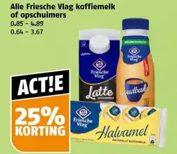 Poiesz Alle Friesche Vlag koffiemelk of opschuimers aanbieding