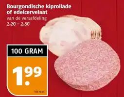 Poiesz Bourgondische kiprollade of edelcervelaat aanbieding