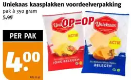 Poiesz Uniekaas kaasplakken voordeelverpakking aanbieding