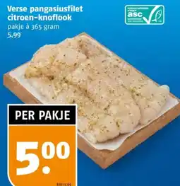 Poiesz Verse pangasiusfilet citroen-knoflook aanbieding