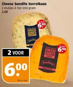 Poiesz Cheese bandits borrelkaas aanbieding