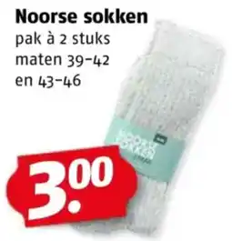 Poiesz Noorse sokken aanbieding