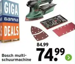 GAMMA Bosch multi- schuurmachine aanbieding