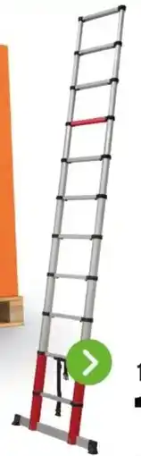 GAMMA Altrex telescopische ladder 11 treeds aanbieding