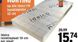 GAMMA Idelco isolatieplaat 10 cm per plaat aanbieding