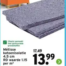 GAMMA Métisse katoenisolatie aanbieding