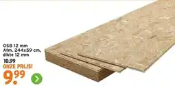 GAMMA OSB 12 mm aanbieding