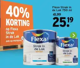 GAMMA Flexa Strak in de Lak 750 ml aanbieding
