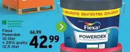GAMMA Flexa Powerdek 10 liter aanbieding