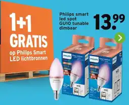 GAMMA Philips smart led spot GU10 tunable dimbaar aanbieding