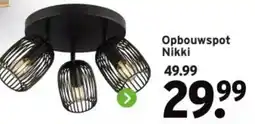 GAMMA Opbouwspot Nikki aanbieding