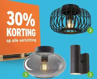 GAMMA Op alle verlichting aanbieding