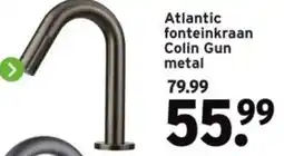 GAMMA Atlantic fonteinkraan Colin Gun metal aanbieding
