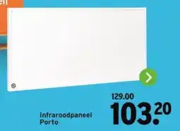 GAMMA Infraroodpaneel Porto aanbieding