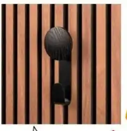 GAMMA Lattenwand hanger zwart aanbieding