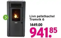 GAMMA Livn pelletkachel Tromvik 6 aanbieding