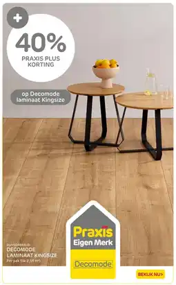 Praxis op Decomode laminaat Kingsize aanbieding
