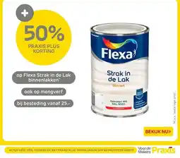 Praxis op Flexa Strak in de Lak binnenlakken aanbieding
