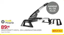 Praxis Wolfcraft Vinyl- en laminaatsnijder VLC aanbieding
