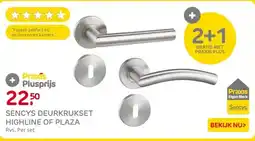 Praxis Sencys Deurkruk op Rozet Plaza - aanbieding