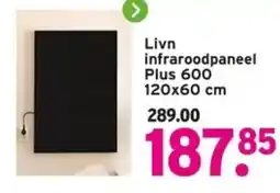 GAMMA Livn infraroodpaneel Plus 600 aanbieding