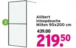 GAMMA Allibert inloopdouche Milton aanbieding