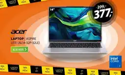 Expert Acer Aspire Lite (AL14-32P-32LE) Zilver aanbieding
