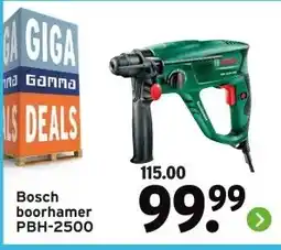 GAMMA Bosch boorhamer aanbieding