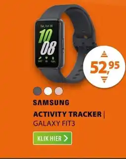 Expert Samsung Galaxy Fit 3 Grijs aanbieding