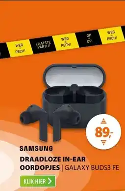 Expert Samsung Galaxy Buds3 FE Zwart aanbieding