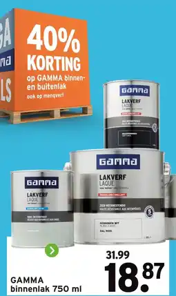 GAMMA GAMMA binnenlak aanbieding