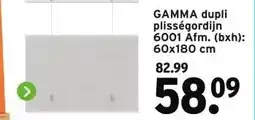 GAMMA GAMMA dupli plisségordijn 6001 aanbieding
